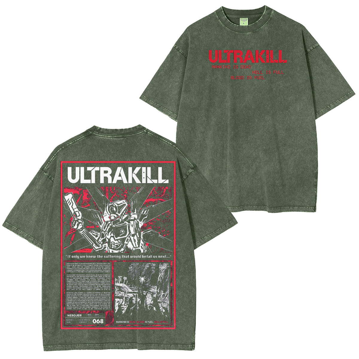 ULTRAKILL Oversized T-shirt/Crewneck/Hoodie