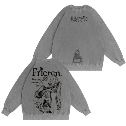 Frieren Beyond Journey's End Oversized T-shirt/Crewneck/Hoodie