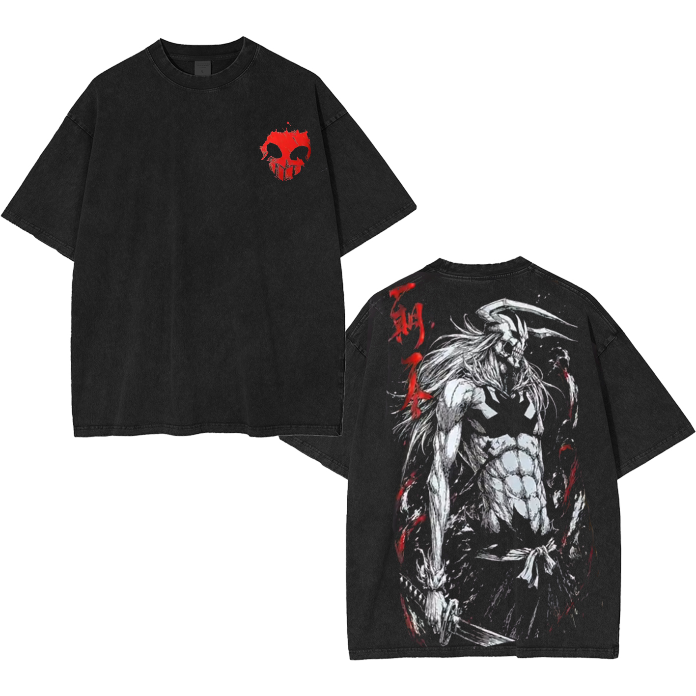 Bleach Anime Unisex  Washed T-Shirt