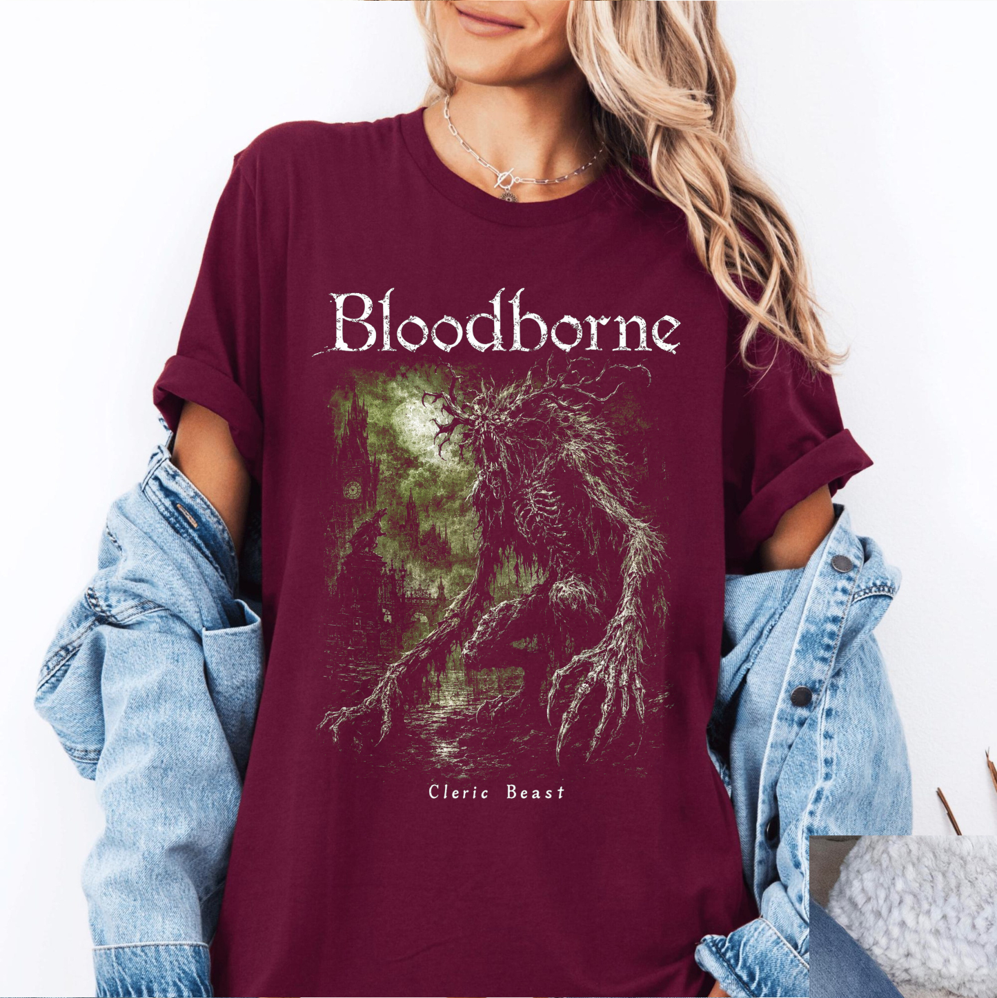 Bloodborne Vintage Washed T-shirt/Crewneck/Hoodie