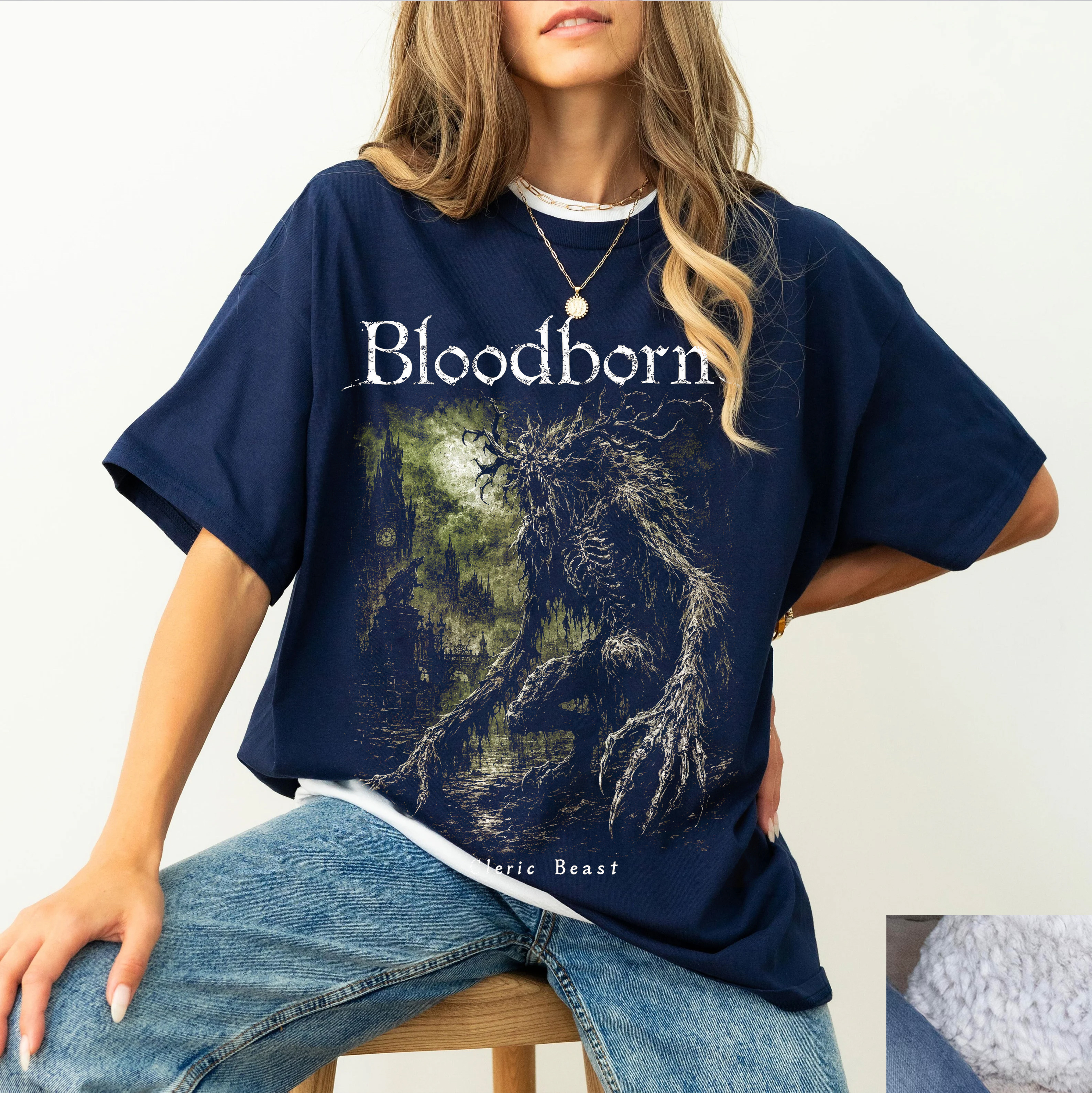 Bloodborne Vintage Washed T-shirt/Crewneck/Hoodie