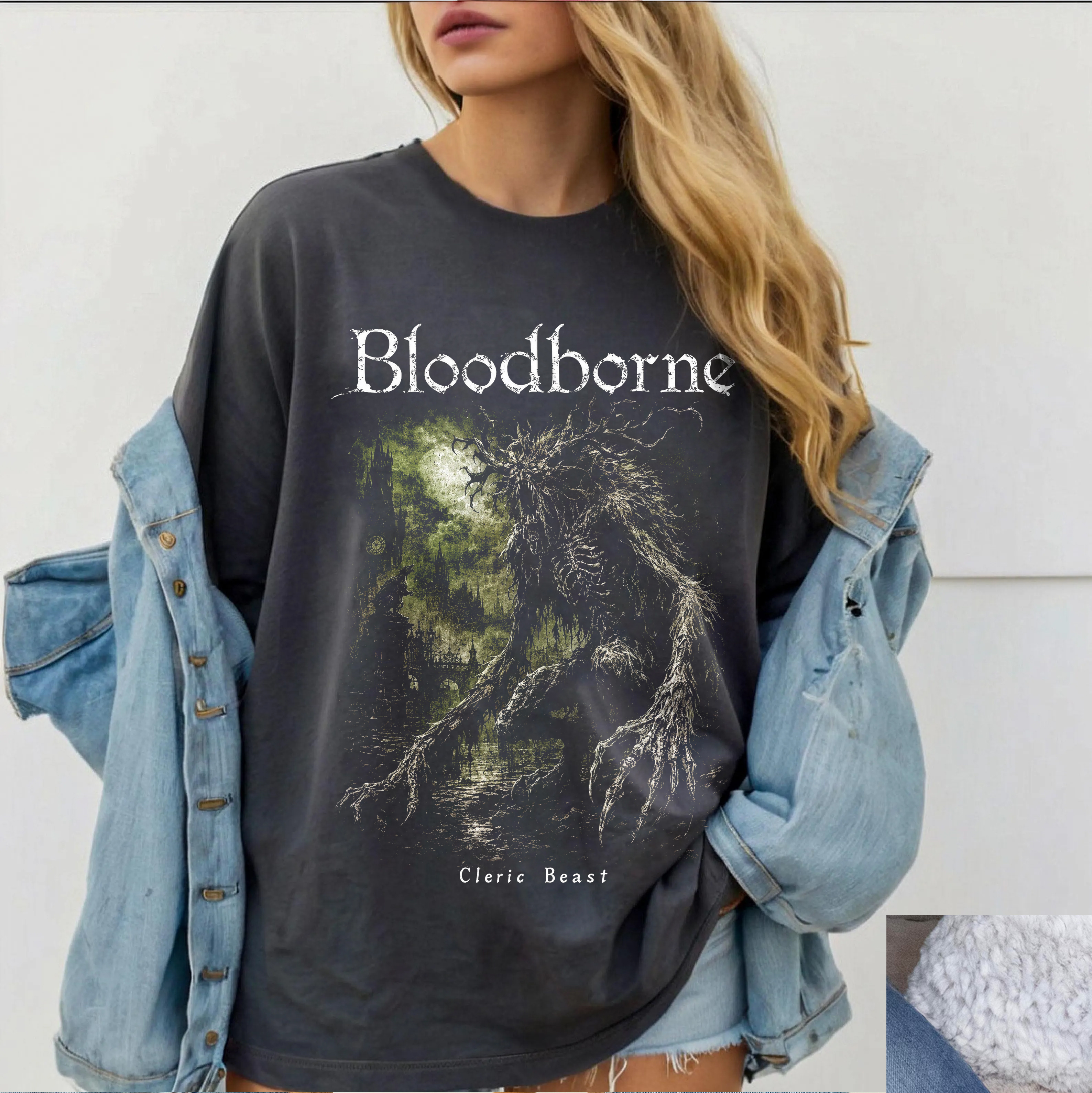 Bloodborne Vintage Washed T-shirt/Crewneck/Hoodie