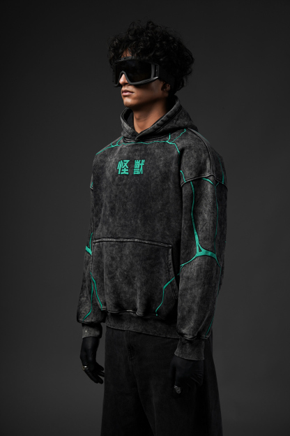 Kaiju No.8 Vintage Washed Hoodie