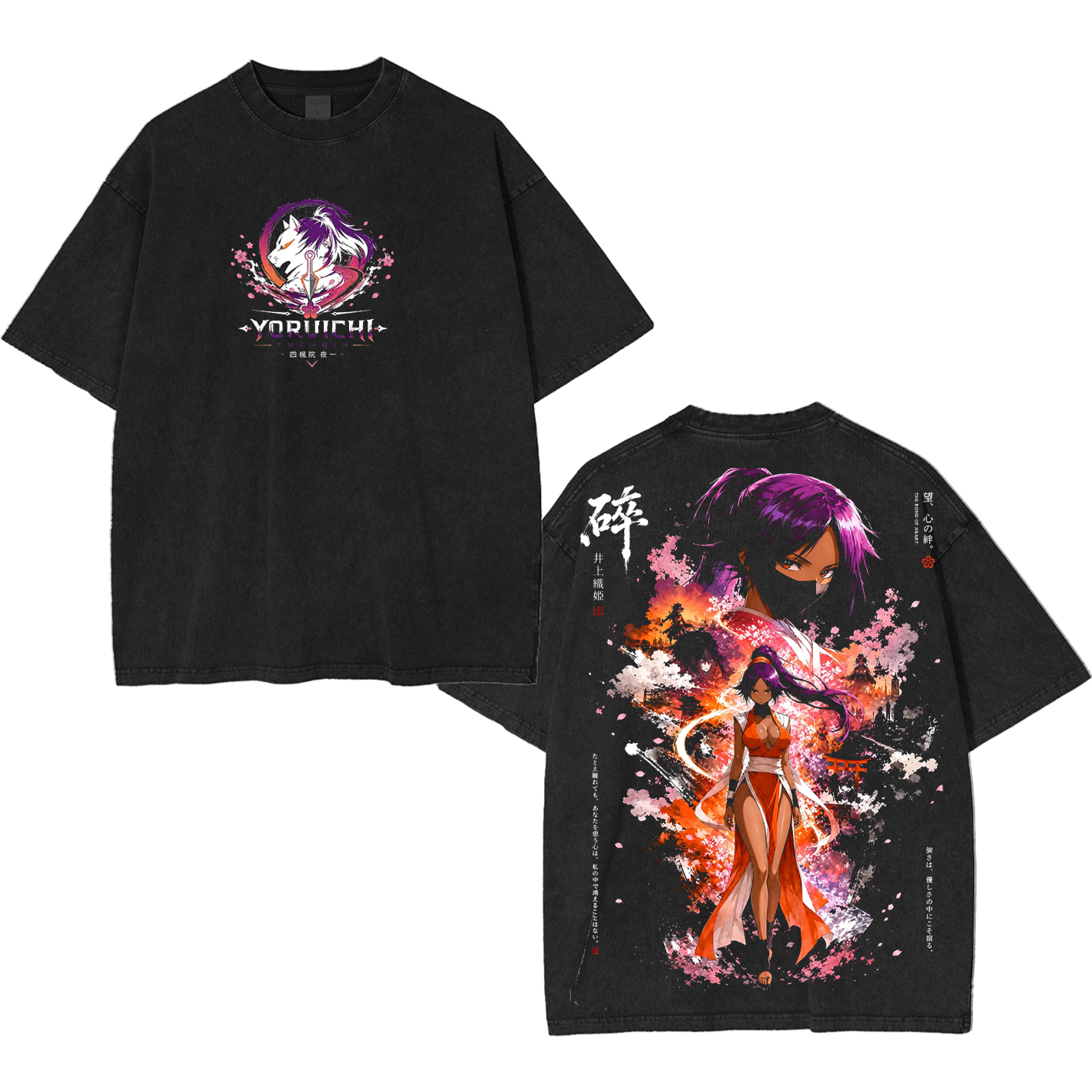 Yoruichi BLEACH Unisex Washed T-Shirt