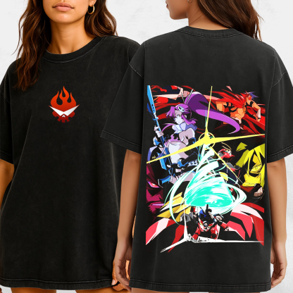 Tengen Toppa Gurren Lagann Washed T-Shirt