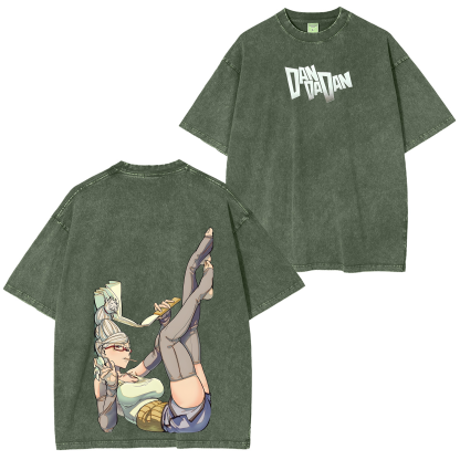 Seiko Ayase Dandadan Unisex Washed T-Shirt