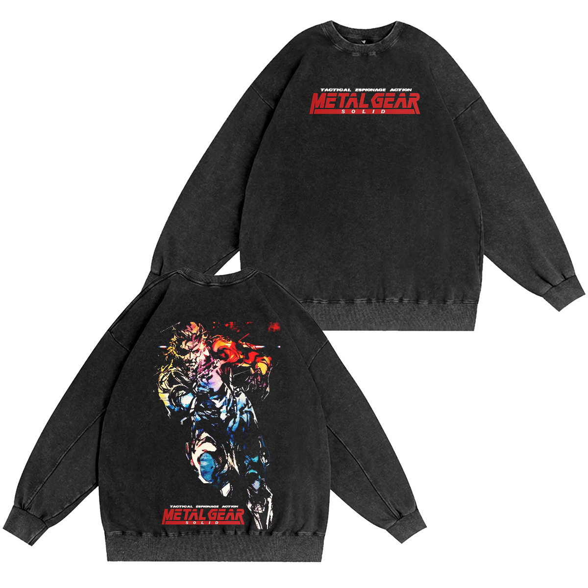 Metal Gear Vintage Washed T-shirt/Crewneck/Hoodie