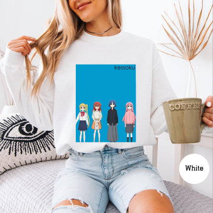 Kessoku Band Bocchi The Rock Anime  Unisex Shirt/Crewneck/Hoodie