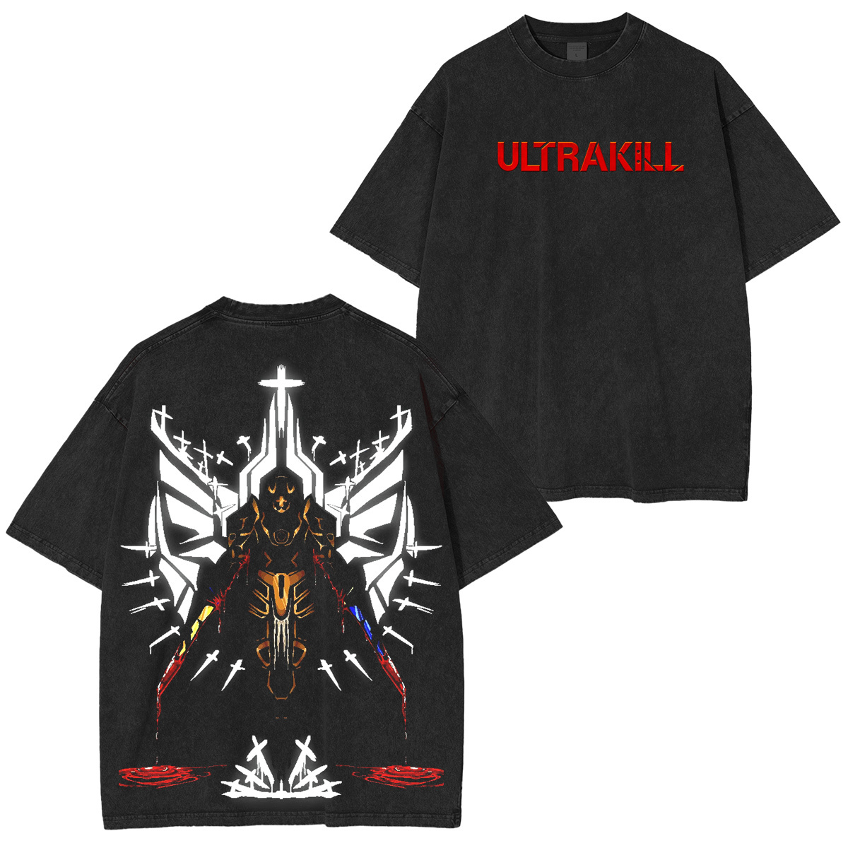 ULTRAKILL Game Oversized T-shirt/Crewneck/Hoodie