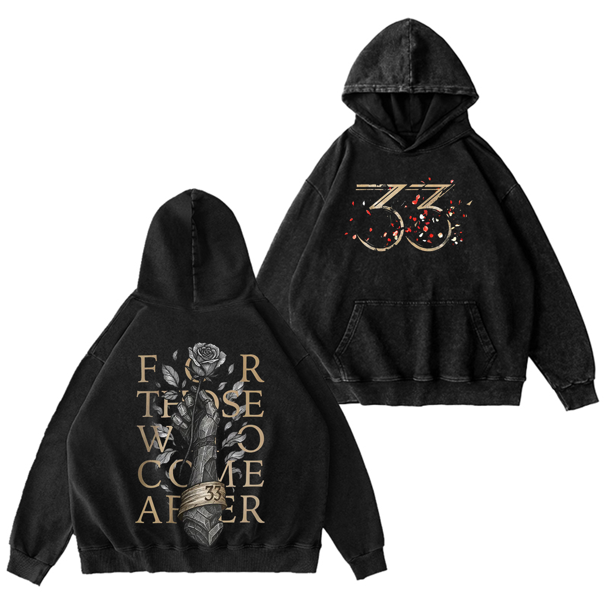 Clair Obscur Expedition 33 Unisex Washed T-shirt/Crewneck/Hoodie