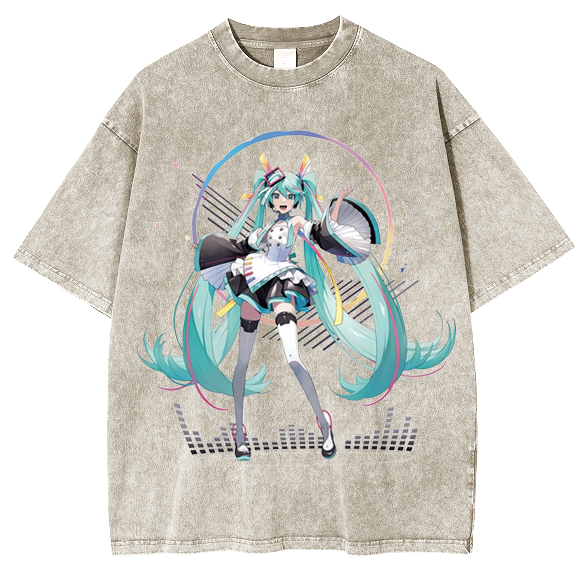 Hatsune Miku Vintage Washed T-shirt/Crewneck/Hoodie