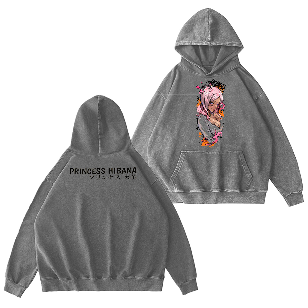 Hibana Fire Force Oversized T-shirt/Crewneck/Hoodie
