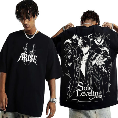 Sung Jin Woo Solo Leveling Oversized T-shirt/Crewneck/Hoodie