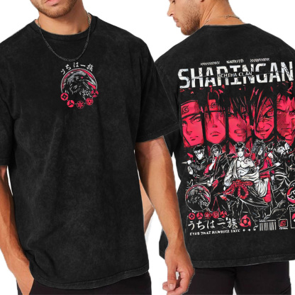 Uchiha Ichizoku Naruto Oversized T-shirt/Crewneck/Hoodie
