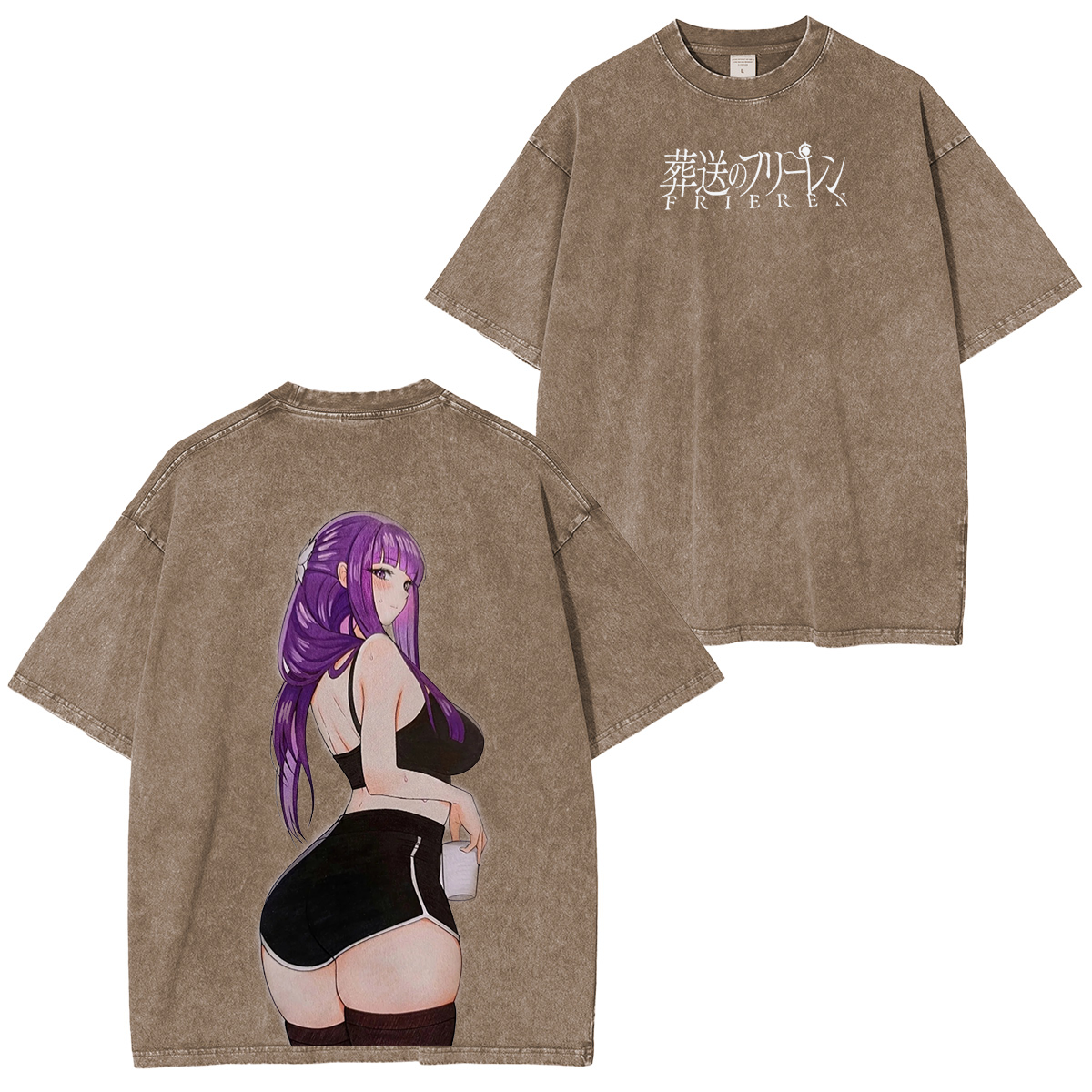 Frieren: Beyond Journey's End  Unisex  Washed T-Shirt