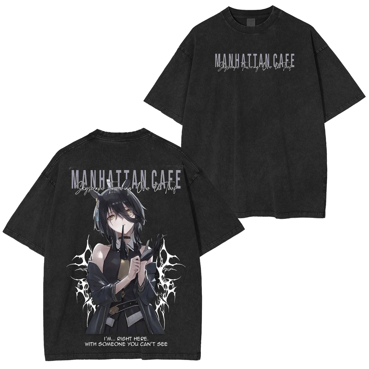 Umamusume: Pretty Derby Series Oversized Unisex Washed T-Shirt