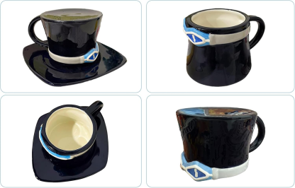 One Piece Ceramic Coffee Mug