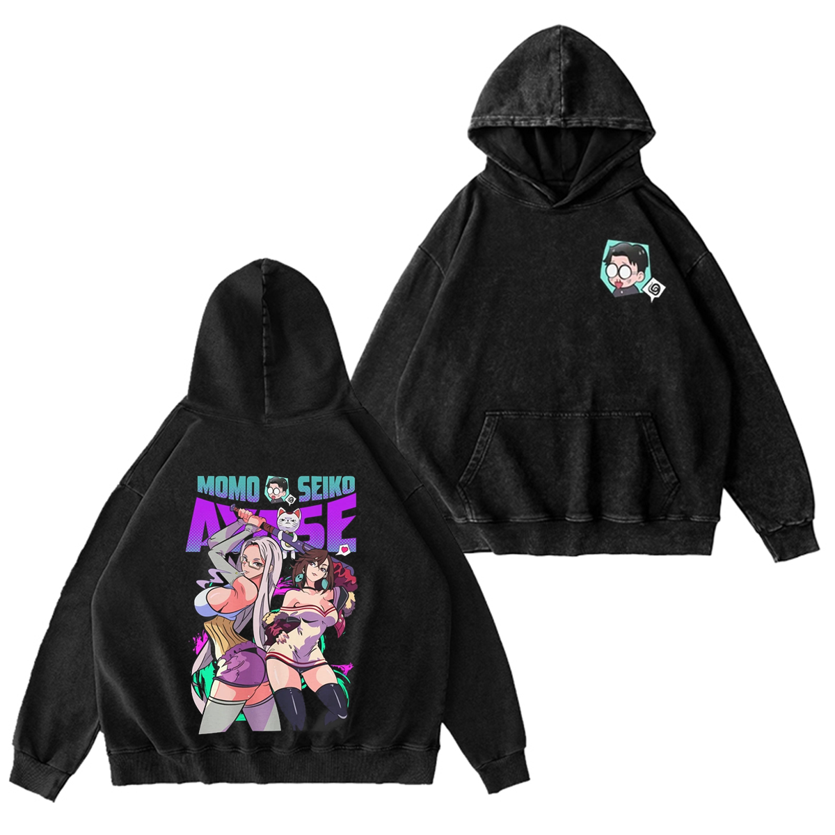 Dandadan Okarun Washed T-shirt/Crewneck/Hoodie