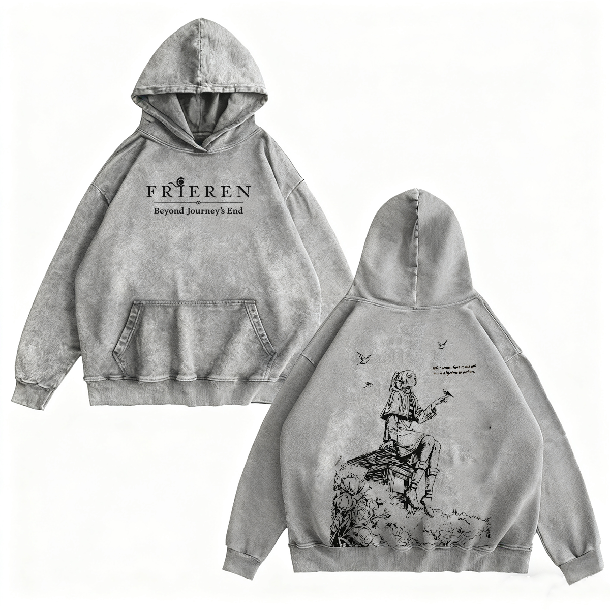 Frieren: Beyond Journey's End Washed T-shirt/Crewneck/Hoodie