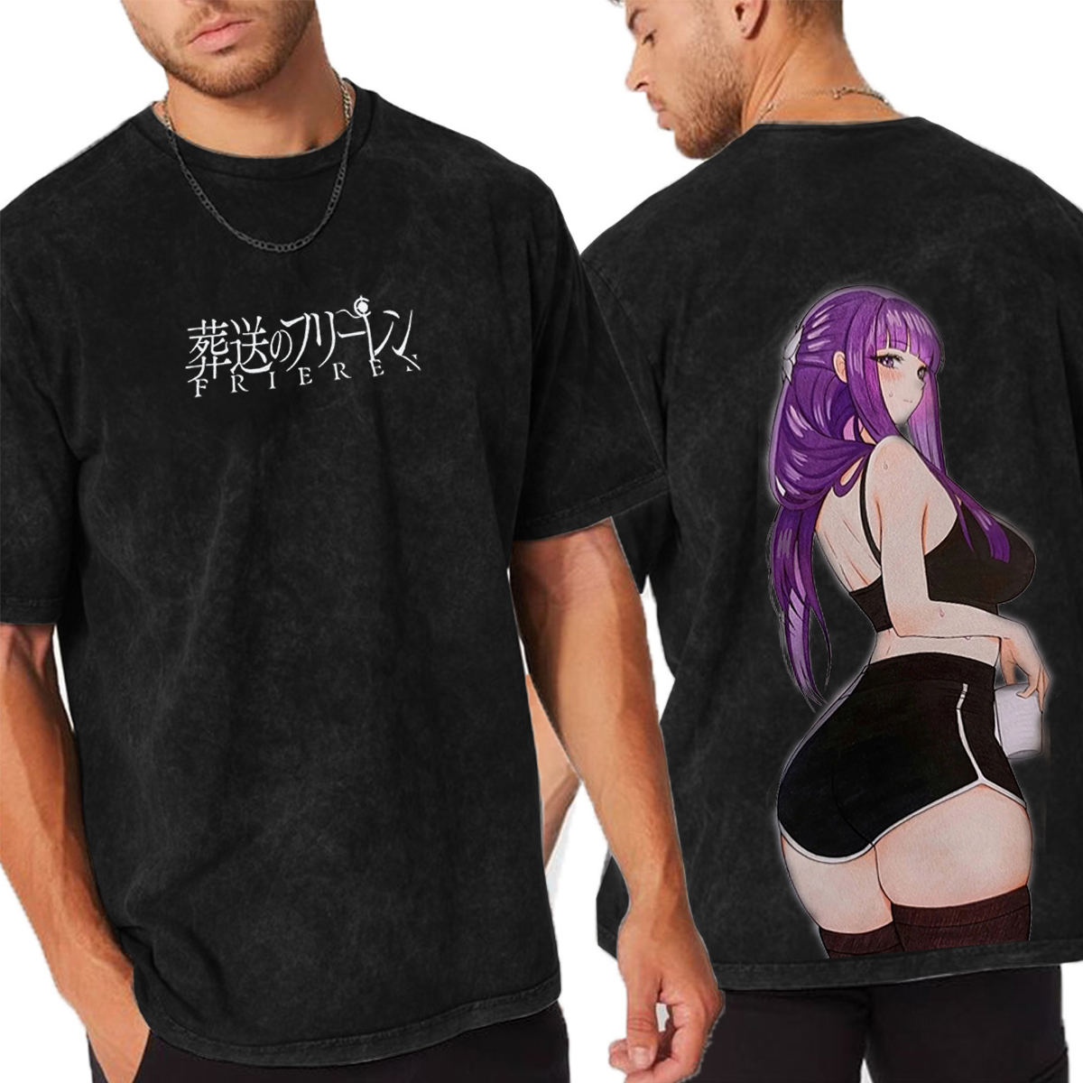 Frieren: Beyond Journey's End  Unisex  Washed T-Shirt