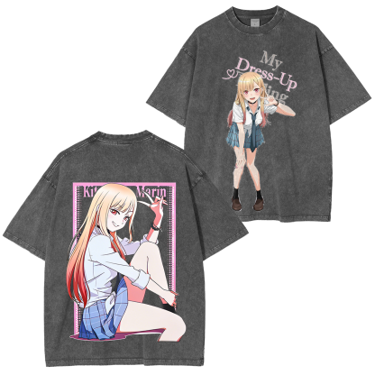 My Dress-Up Darling Vintage Unisex  Washed T-Shirt