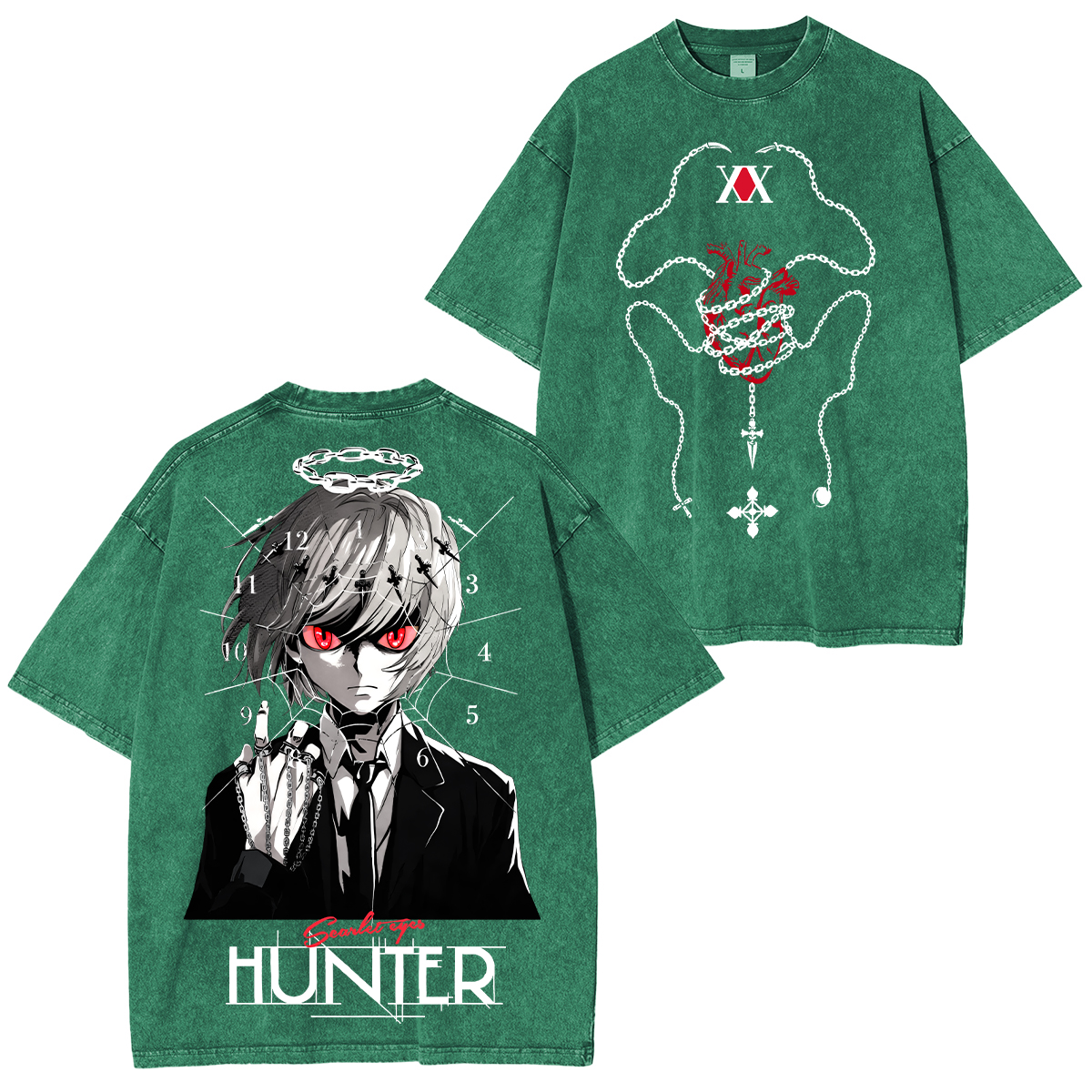Hunter X Hunter  Unisex Washed T-Shirt