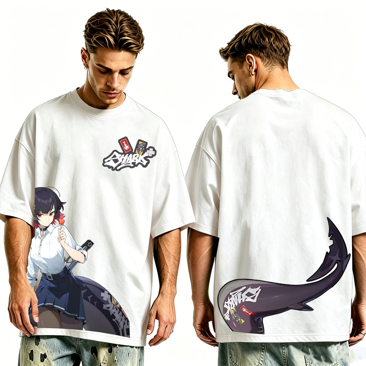 Remielle Dan Zenless Zone Zero game Oversized T-shirt/Crewneck/Hoodie