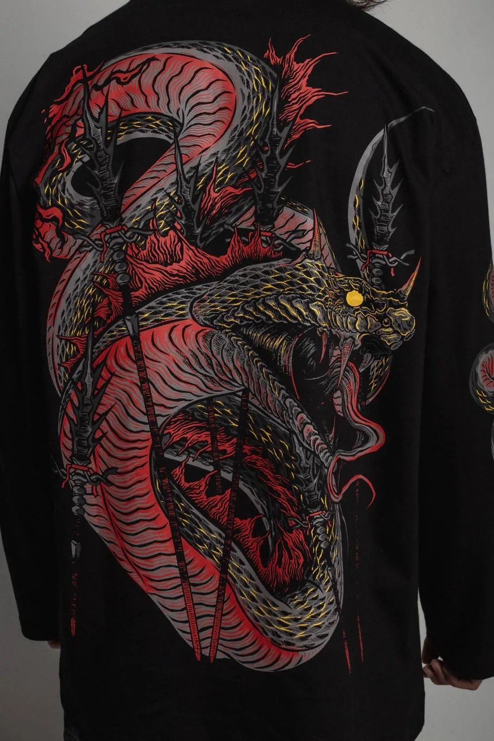 Manga Longa Oversized Empalador