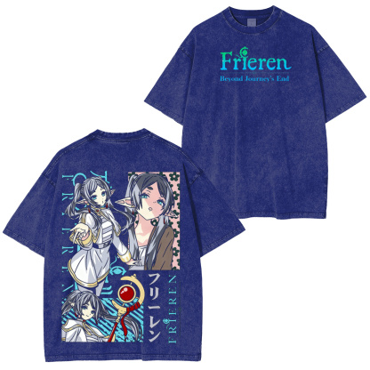 Frieren Vintage Washed T-shirt/Crewneck/Hoodie