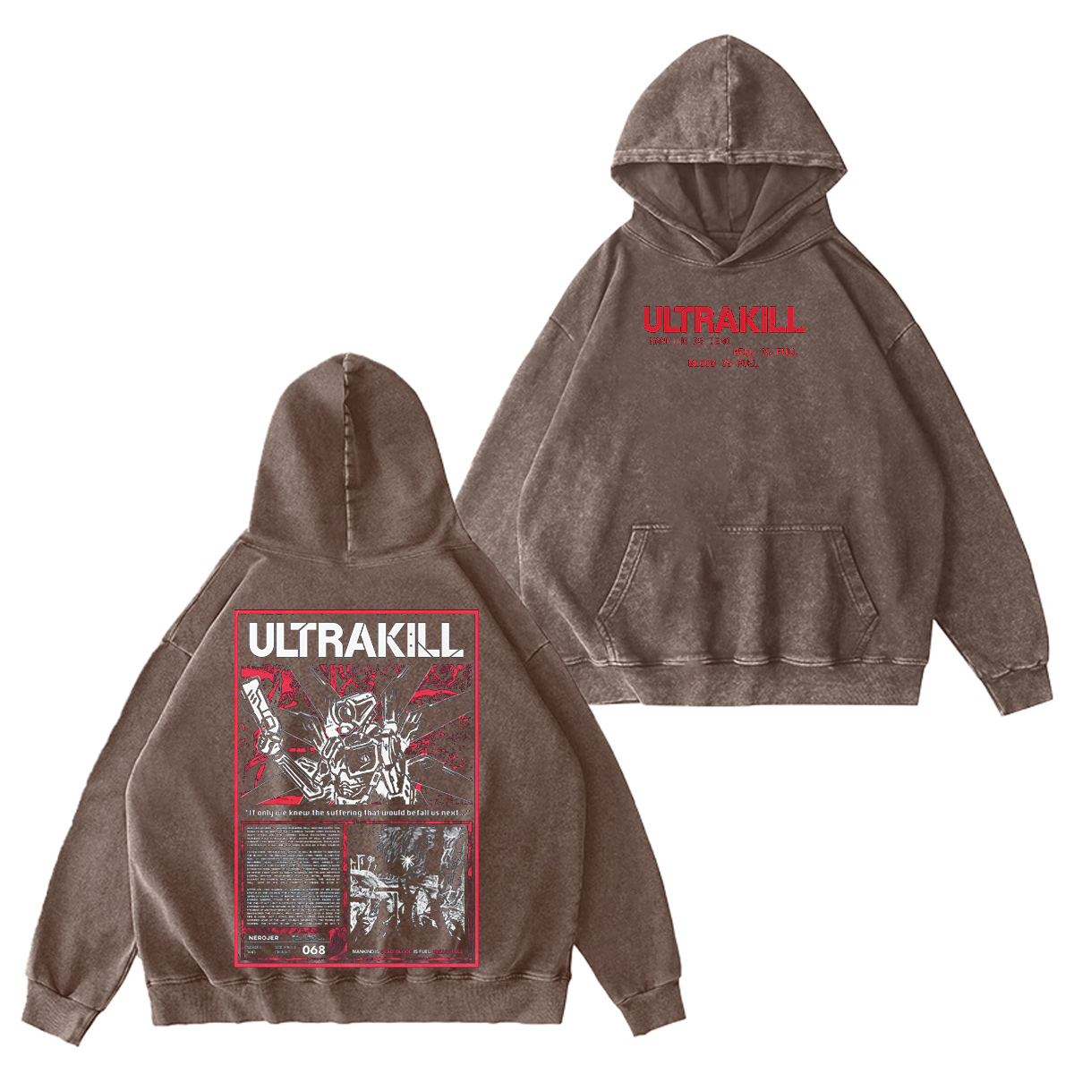 ULTRAKILL Oversized T-shirt/Crewneck/Hoodie