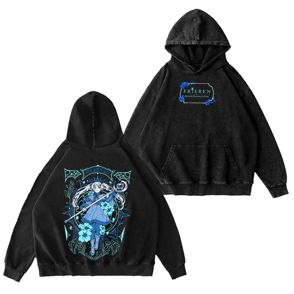 Frieren: Beyond Journey’s End Washed T-shirt/Crewneck/Hoodie