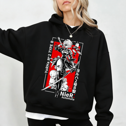 Nier Automata Washed T-shirt/Crewneck/Hoodie
