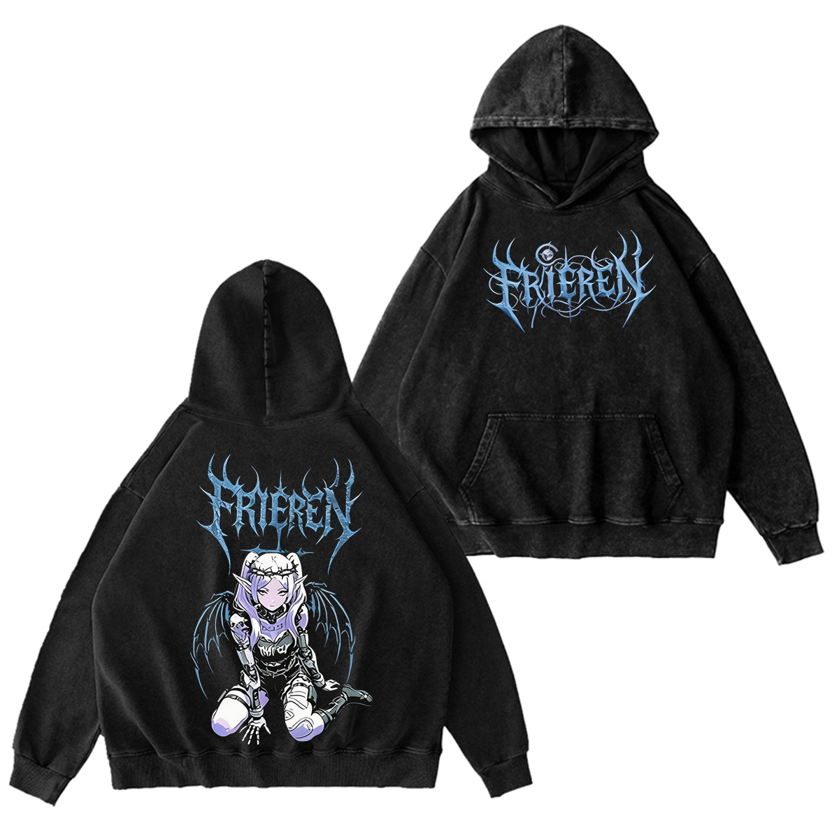 Frieren Vintage Washed T-shirt/Crewneck/Hoodie