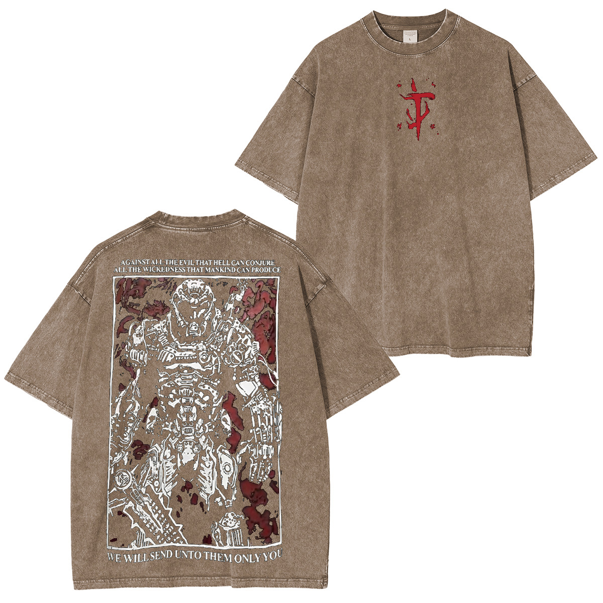 Doom Slayer Oversized T-shirt/Crewneck/Hoodie