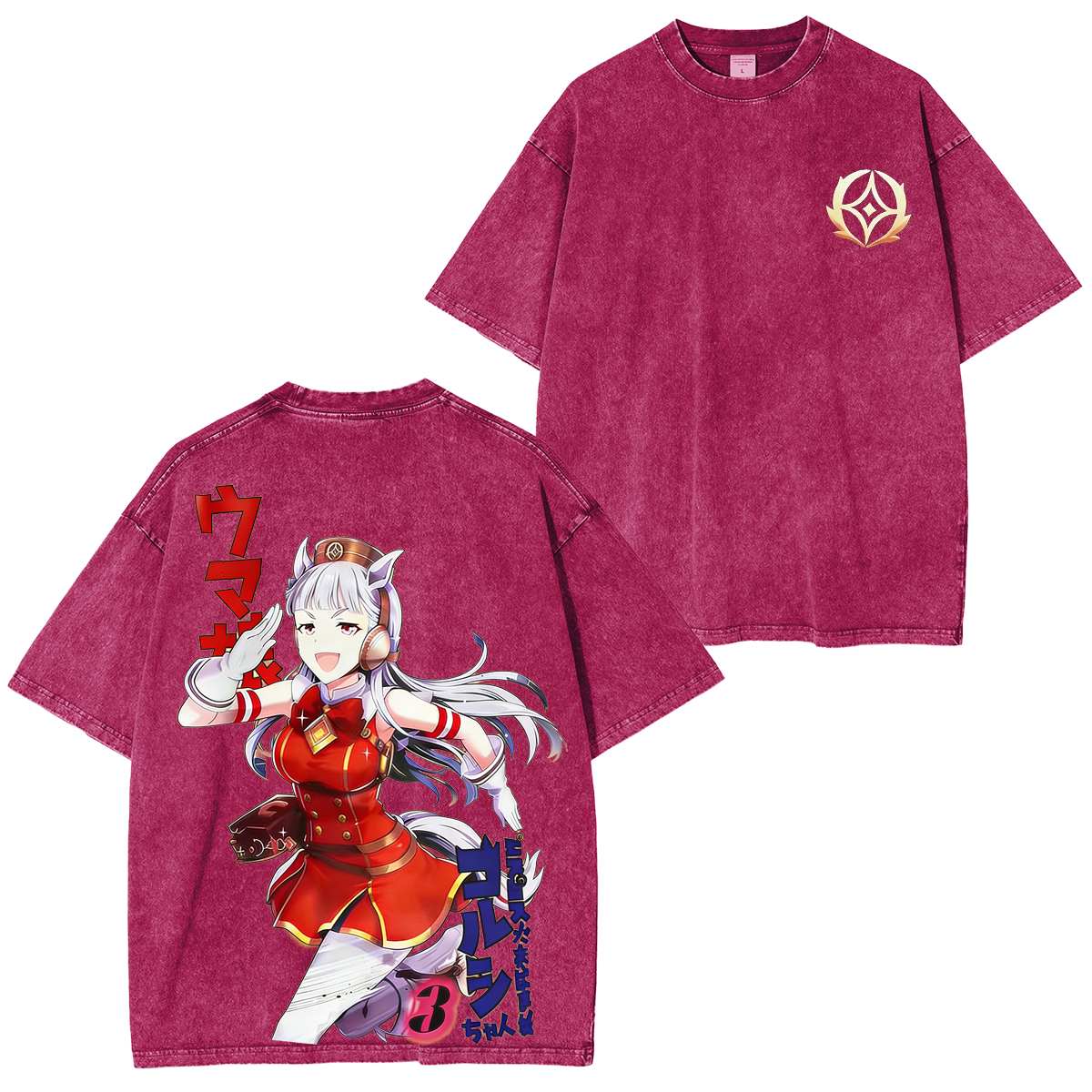 Umamusume Pretty Derby Unisex  Washed T-Shirt