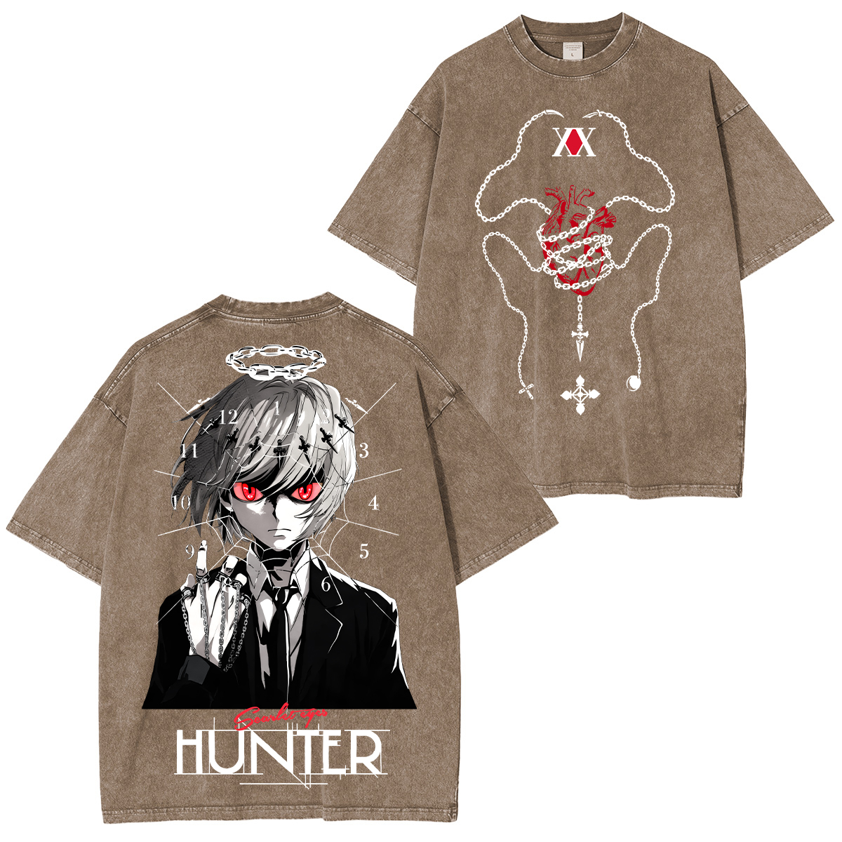 Hunter X Hunter  Unisex Washed T-Shirt