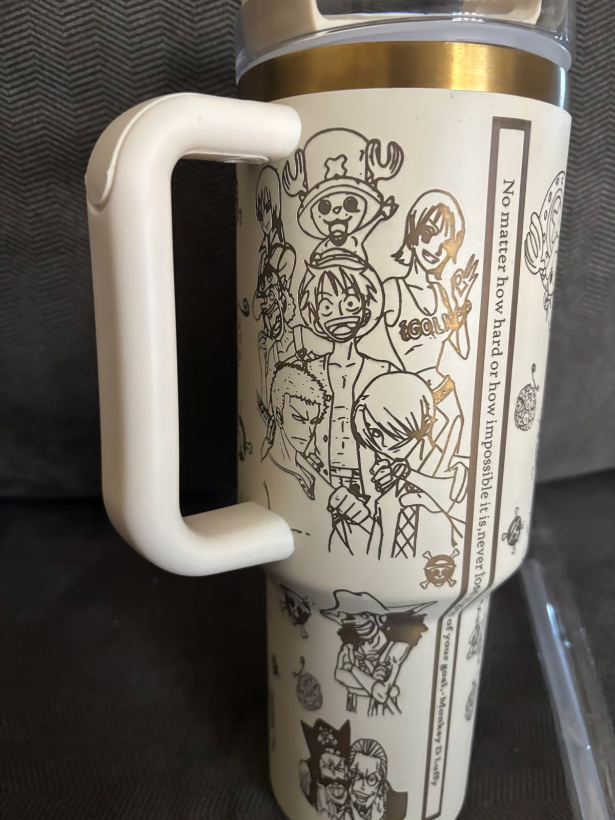 One Piece Tumbler Cup