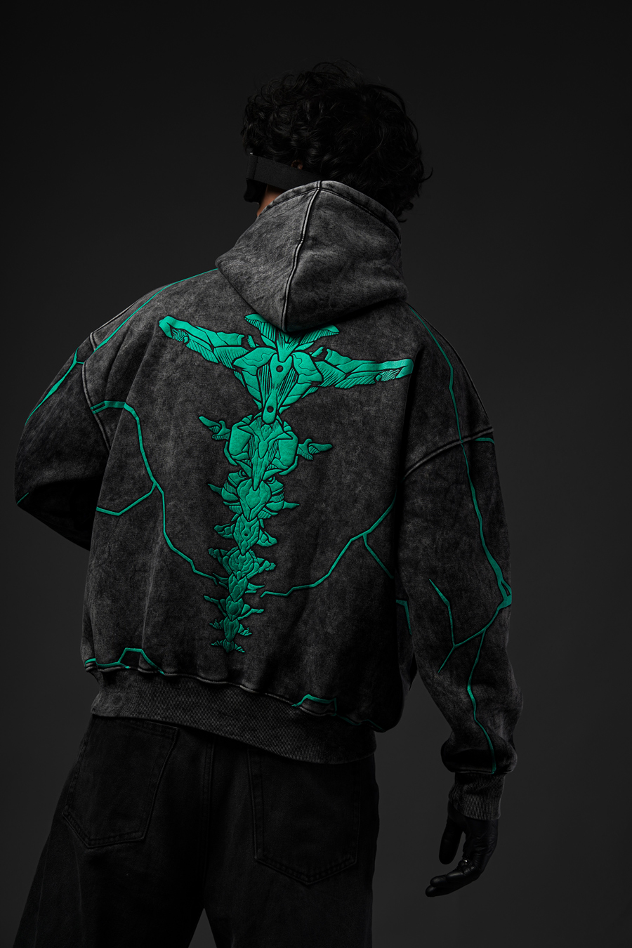 Kaiju No.8 Vintage Washed Hoodie