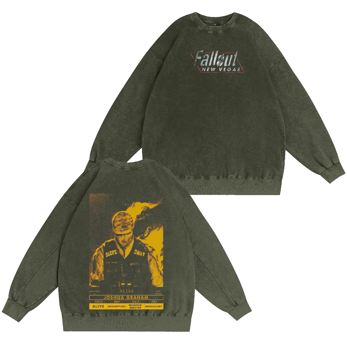 Fallout Washed T-shirt/Crewneck/Hoodie