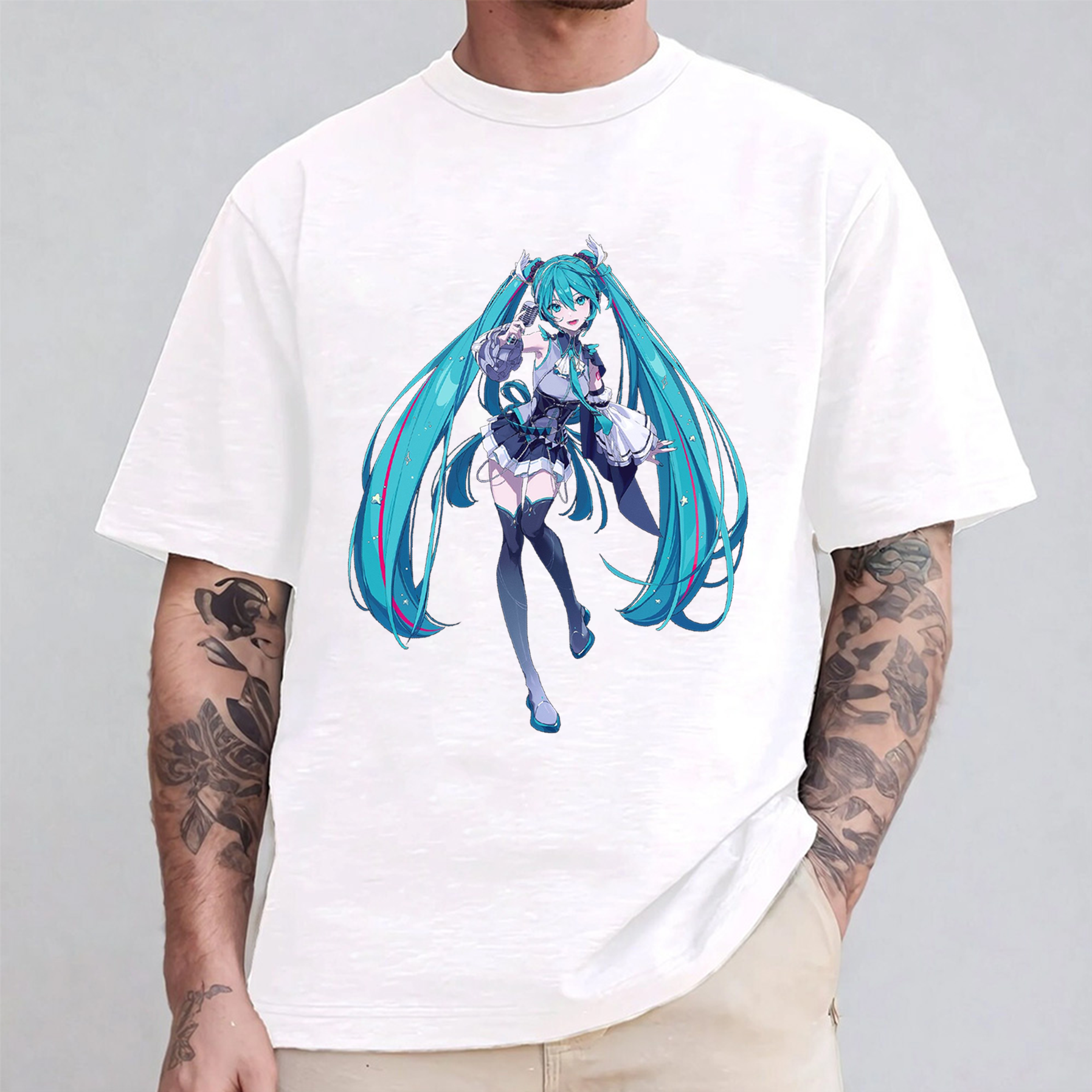 Hatsune Miku Vintage Washed T-shirt/Crewneck/Hoodie