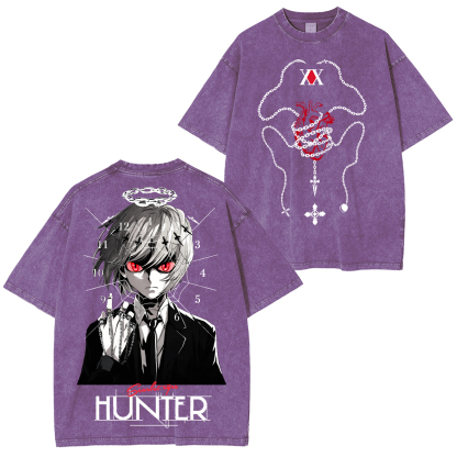 Hunter X Hunter  Unisex Washed T-Shirt
