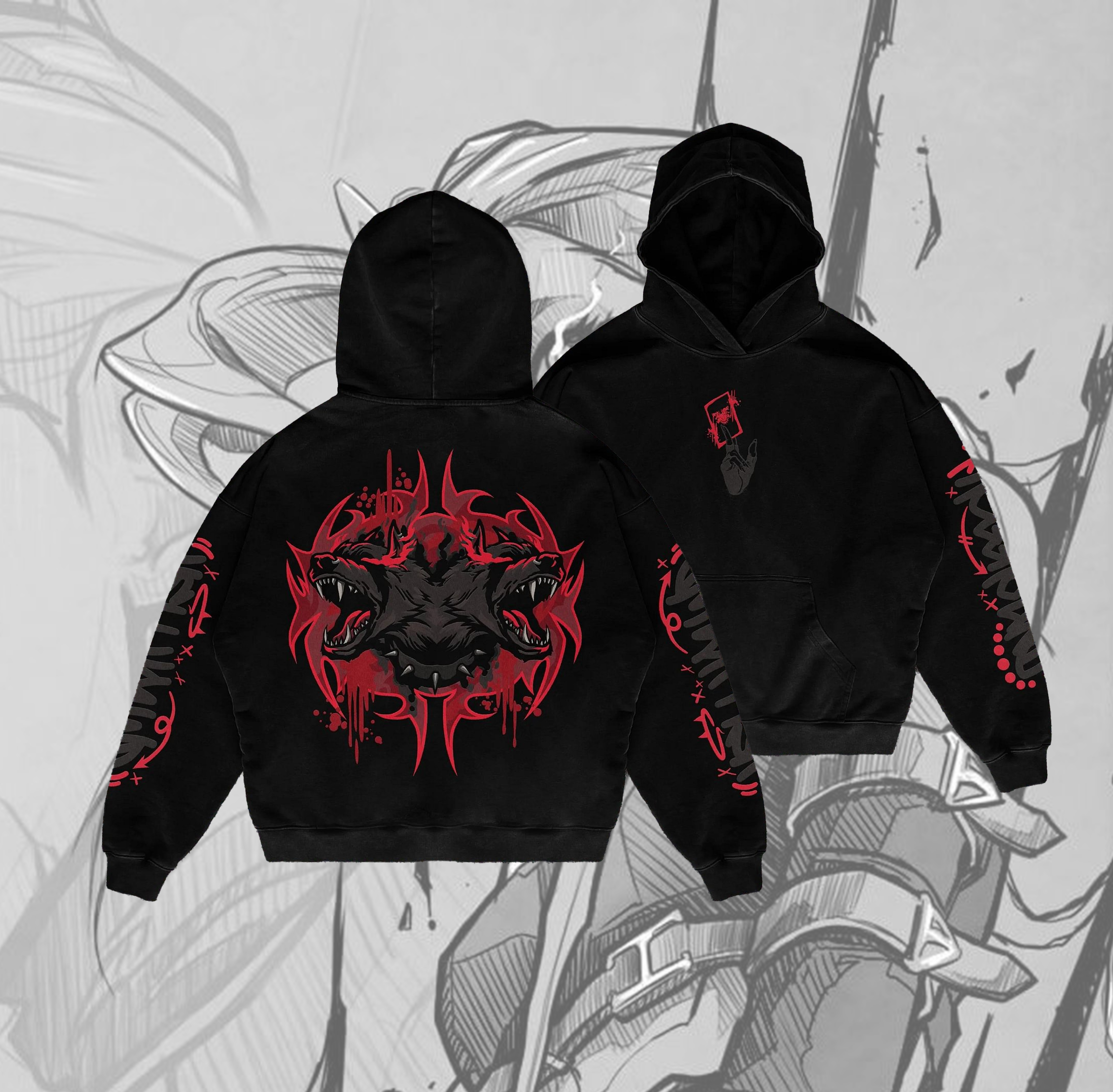 Pitfighter Oversized Hoodie