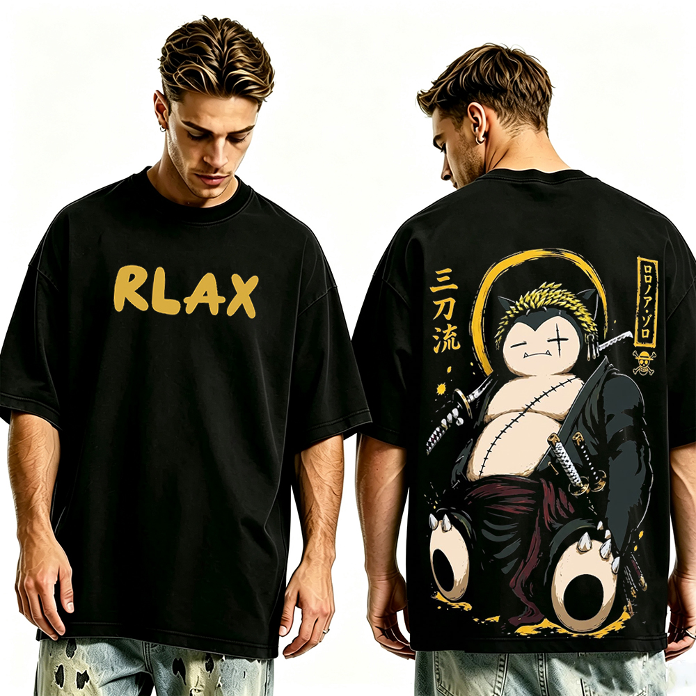 One PieceAnime Roronoa Zoro Unisex Washed T-Shirt