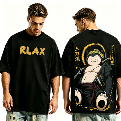 One PieceAnime Roronoa Zoro Unisex Washed T-Shirt