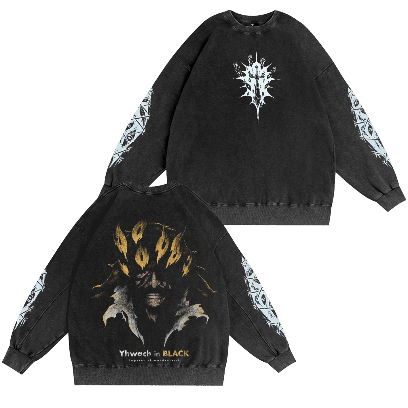 Yhwach in Black - Ichigo Oversized T-shirt/Crewneck/Hoodie