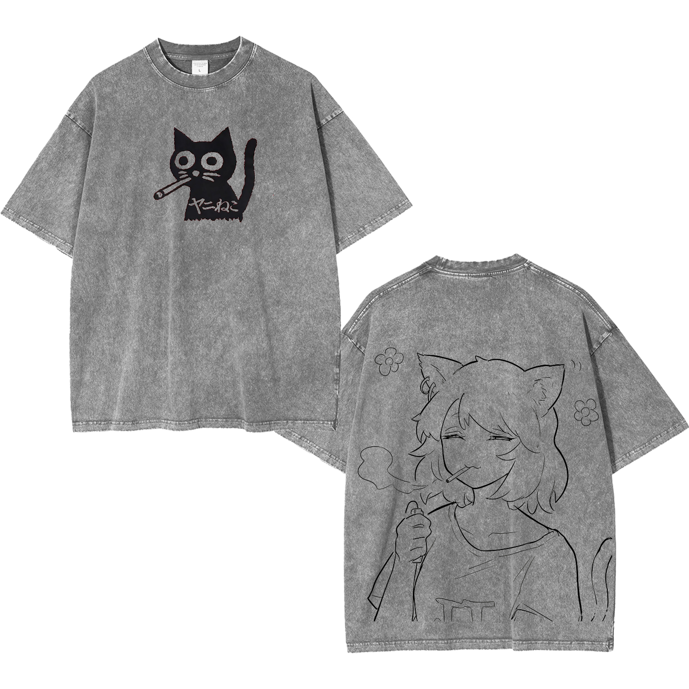 Yani Neko Oversized T-shirt/Crewneck/Hoodie