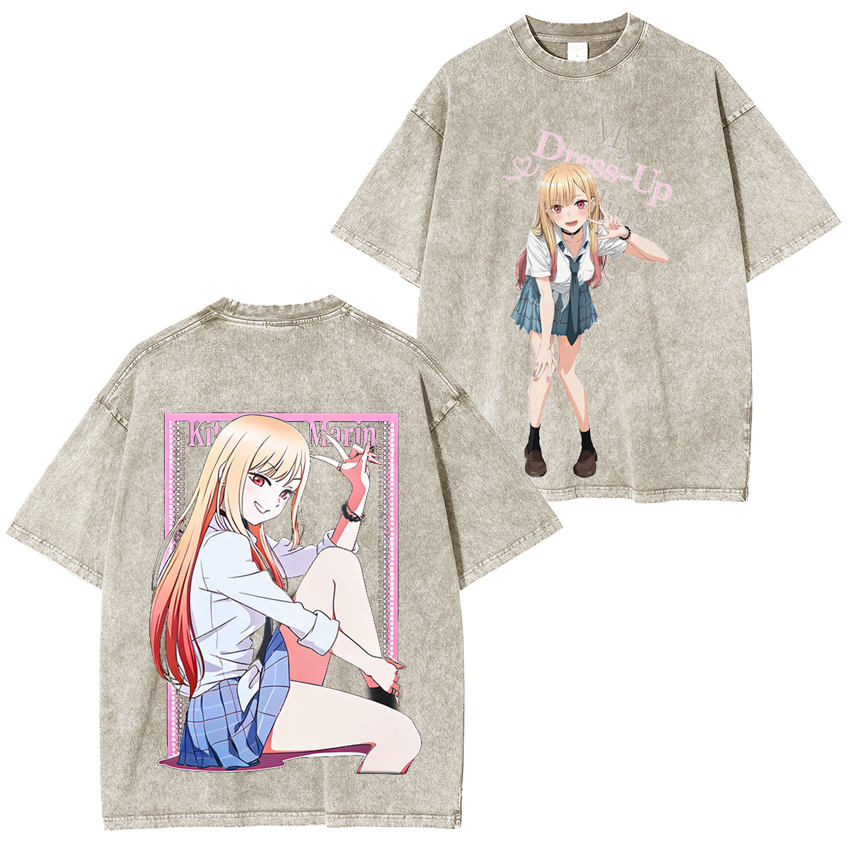 My Dress-Up Darling Vintage Unisex  Washed T-Shirt