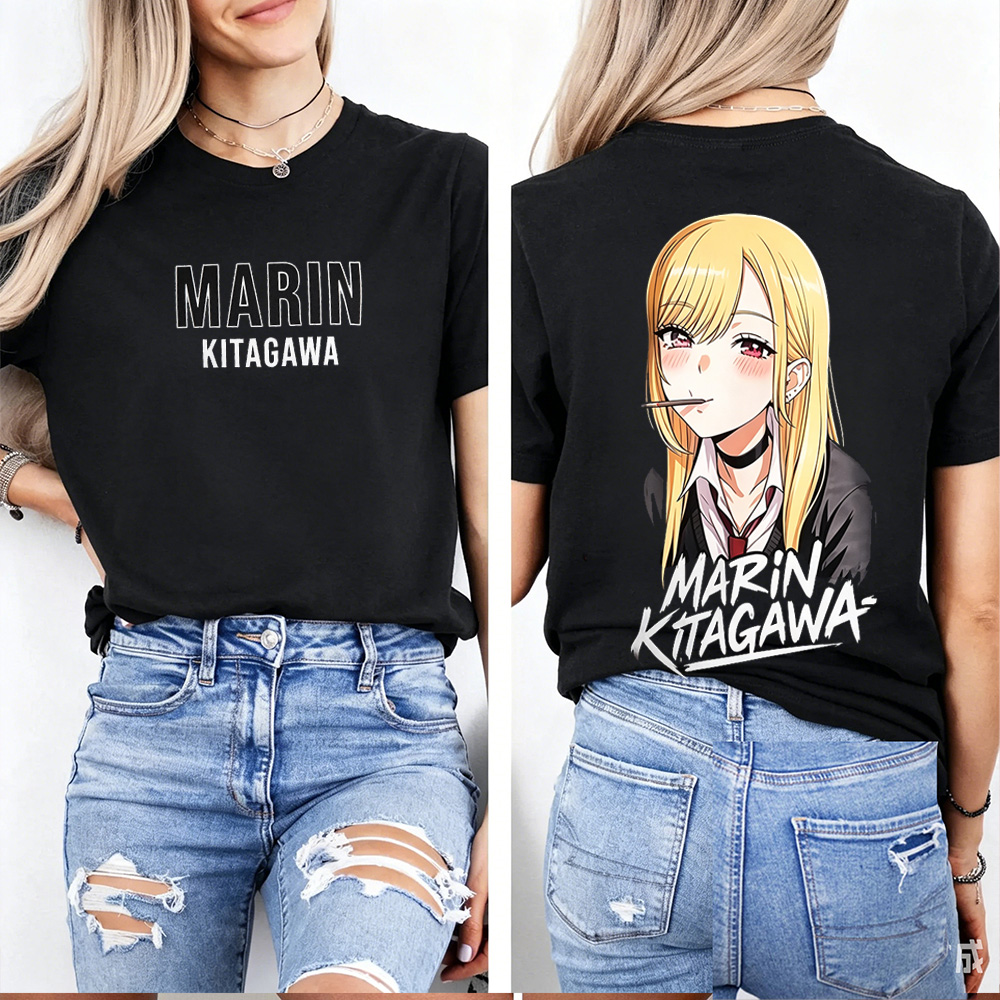 Marin Kitagawa My Dress Up Darling Anime Unisex Washed T-Shirt