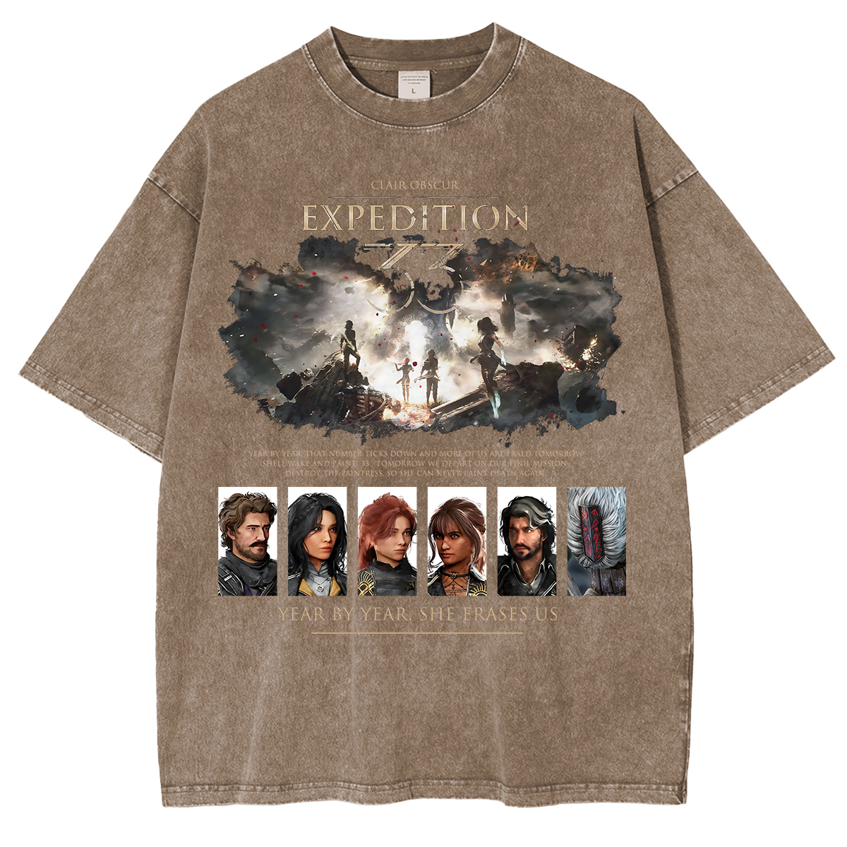Clair Obscur Expedition 33 Oversized T-shirt/Crewneck/Hoodie