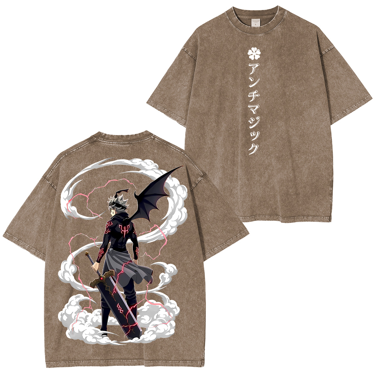 Asta Black Clover  Washed T-shirt/Crewneck/Hoodie